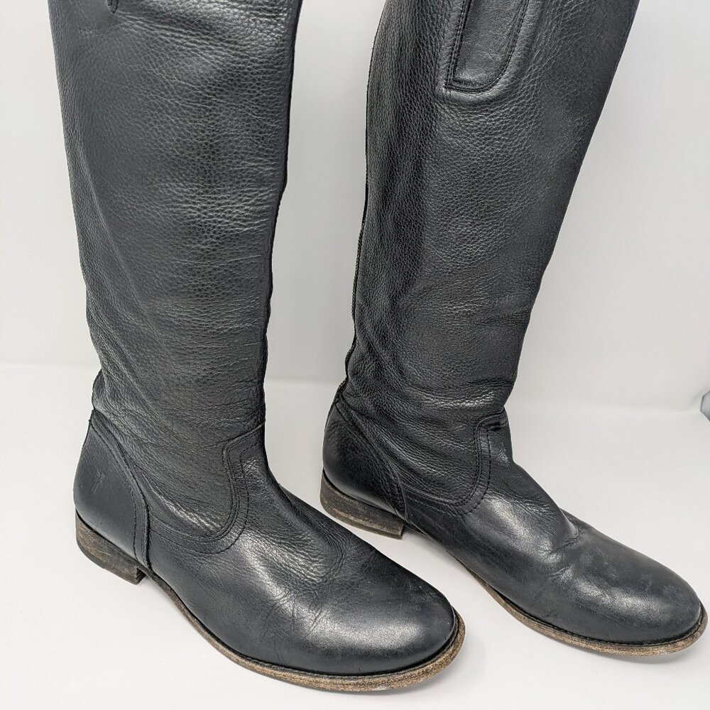 Frye "Pippa Tall" Leather Boots Size 10B